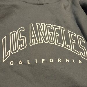 Gray Los Angeles California Hoodie